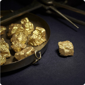 Mineração de ouro